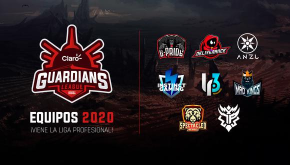 Claro Guardians League 2020. (Imagen: CGL)