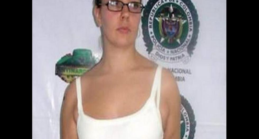 Joven rusa fue detenida en aeropuerto colombiano. (Foto: Vanguardia Liberal)