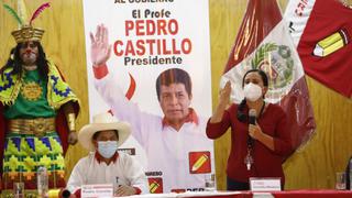 Lucía Alvites, vocera de Juntos por el Perú: “Confiamos en el compromiso que ha firmado [ayer] Pedro Castillo”