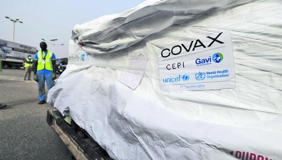 Covax Facility confirmó que no entregará al Perú las 13,2 millones de dosis comprometidas para este 2021 | Foto: AFP / Archivo