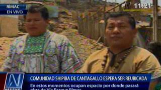 Shipibos de Cantagallo piden a Castañeda agilizar reubicación