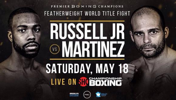 Gary Russell Jr. vs. ‘Kiko’ Martínez: estarán frente a frente este sábado 18 de mayo en el&nbsp;Barclays Center de Brooklyn, Nueva York. (Foto: World Boxing Council)