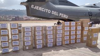 Cusco: entregan dos toneladas en equipos de bioseguridad y medicinas por COVID-19