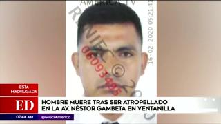Ventanilla: hombre murió tras ser atropellado en la Av. Néstor Gambeta | VIDEO