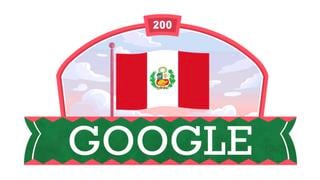 Día de la Independencia del Perú: Google celebra el bicentenario con un patriótico doodle por Fiestas Patrias
