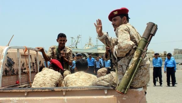 ONU dice que rebeldes de Yemen cumplen retirada, pero el gobierno no lo cree. Foto: AFP