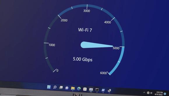 Con el WiFi 7 se alcanzaron los 5 Gbps. | (Foto: Intel/YouTube/Captura de pantalla)