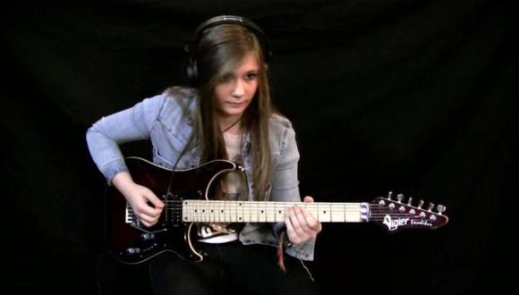 YouTube: genial cover de DragonForce de una francesa de 15 años