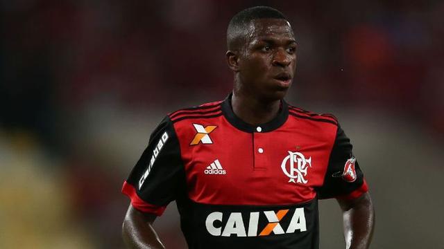 Vinicius Junior - Flamengo. (Foto: AFP)