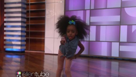 YouTube: niña bailó como Beyoncé e impresionó a Ellen DeGeneres