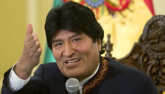 Evo Morales, presidente de Bolivia. (Foto: AP)