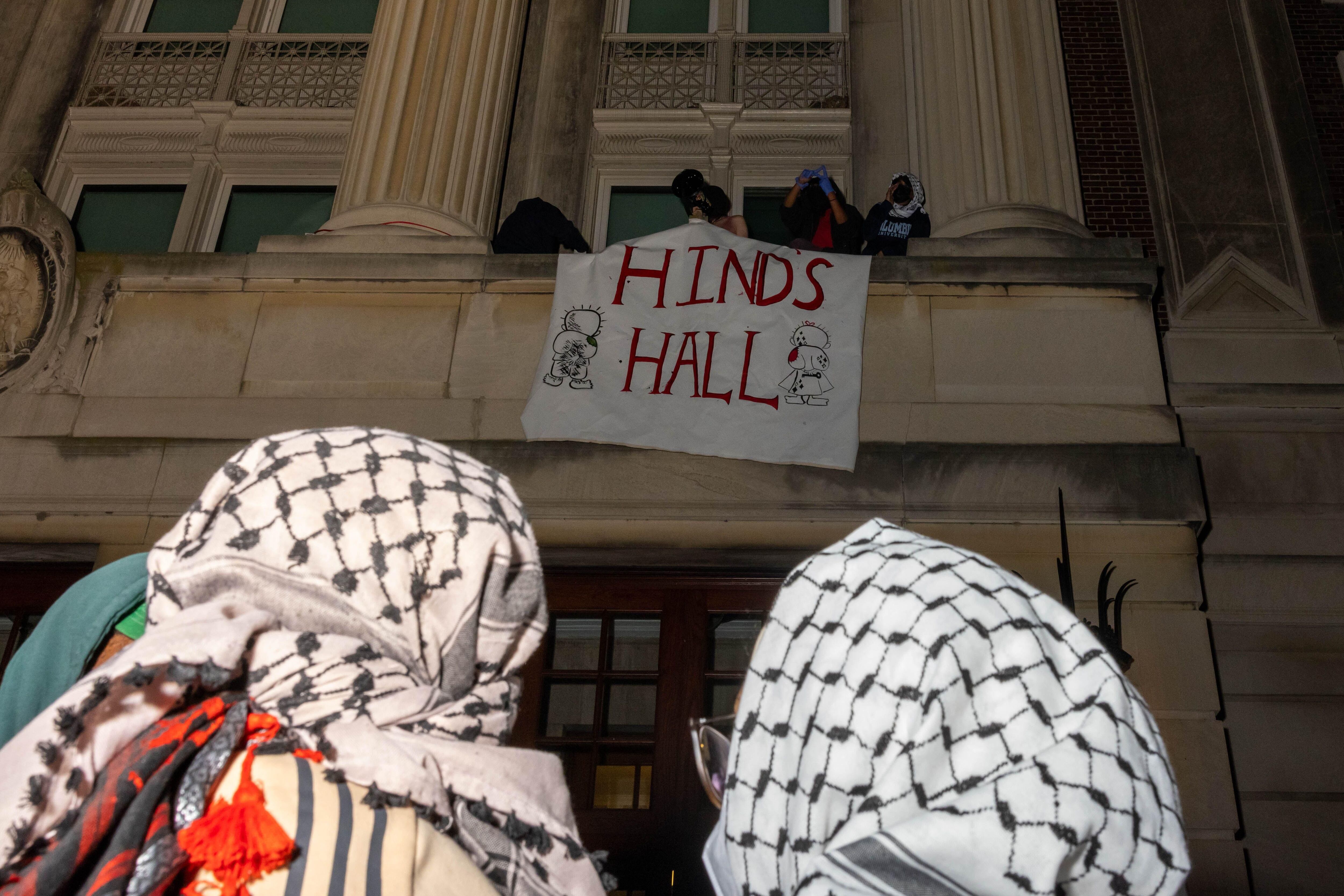 La agrupación Estudiantes de Columbia por la Justicia en Palestina destacó que el mismo edificio fue también foco de protestas estudiantiles en 1968.