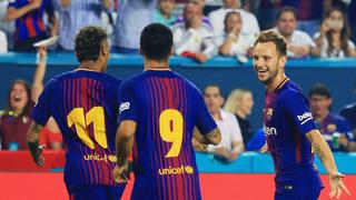 Real Madrid vs. Barcelona: gran jugada entre Neymar y Suárez que culminó Rakitic con este potente remate