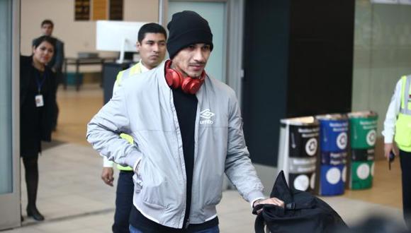 Paolo Guerrero retornó a Perú a días de conocer la lista de convocados de la selección. (Foto: GEC)