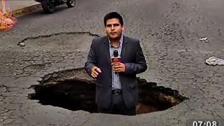 Beto Ortiz: ¿Cuántos reporteros caben en cráter de La Victoria?