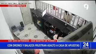 San Martín de Porres: PNP frustra asalto a casa de apuestas y captura a delincuentes extranjeros