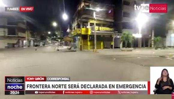 Los comerciantes decidieron abandonar la zona cerca a las 6:00 p.m. ante el temor que algunos de estos grupos criminales ecuatorianos lleguen a esta parte del país.