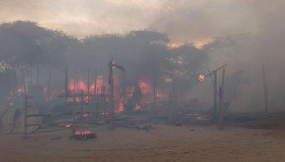 Alcaldesa de Piura pide ayuda para damnificados por incendio