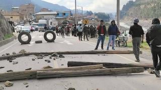 Cusco: dirigente de transportistas asegura que en al menos ocho regiones decidieron acatar paro de 24 horas
