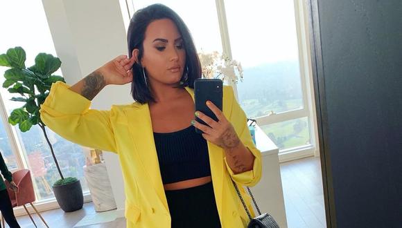 Demi Lovato presentó a su nueva pareja con tierna fotografía. (Foto: @demilovato)