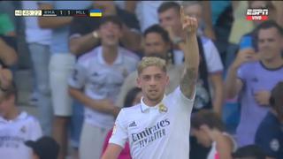 ¡Qué golazo! Federico Valverde anotó el 1-1 de Real Madrid vs. Mallorca | VIDEO