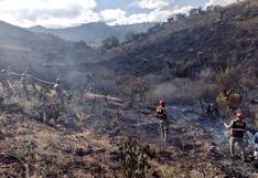 Apurímac: culminan labores de búsqueda y rescate de desaparecidos por incendio forestal en Ihuayllo
