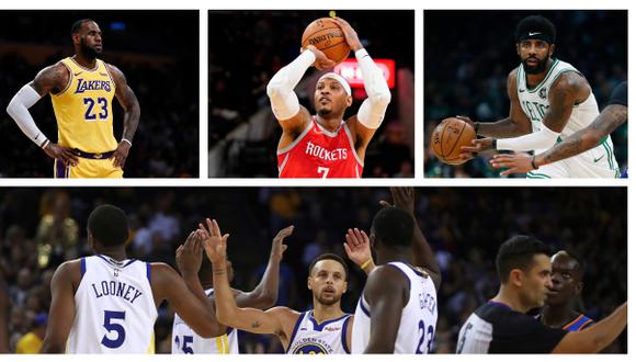 Comenzó una nueva temporada de la NBA: Golden State Warriors continúa como el máximo candidato a ganar el anillo | Fotos: AP