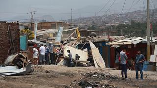 Villa El Salvador: la ayuda para las 24 familias damnificadas