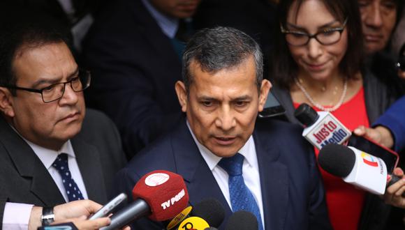 El ex presidente Ollanta Humala se mostró a favor del planteamiento de cuestión de confianza del jefe de Estado, Martín Vizcarra. (Foto: Congreso)