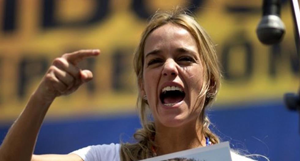 Lilian Tintori rechazó las palabras de Verónika Mendoza y la invitó a visitar Venezuela. (Foto: elcomercio.pe)