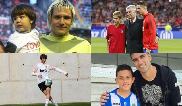 El futuro es hoy: 13 hijos de exfutbolistas españoles que hoy brillan en las canteras [FOTOS]