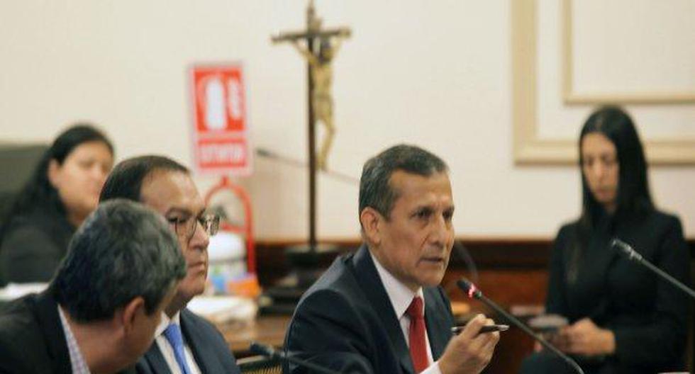 Ollanta Humala se presentó en el Congreso. (Foto: Andina)
