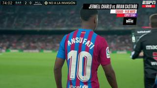 Ansu Fati vuelve a jugar en Barcelona luego de tres meses | VIDEO