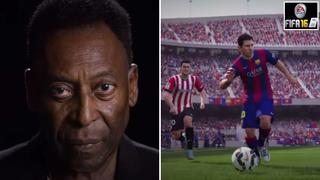YouTube: el ‘rey’ Pelé presentó el nuevo FIFA 16 [VIDEO]