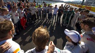 F1: pilotos hicieron emotivo mensaje de fuerza a Jules Bianchi