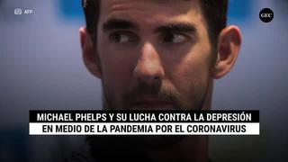 Michael Phelps y su lucha contra la depresión que vive en medio de la pandemia por el coronavirus