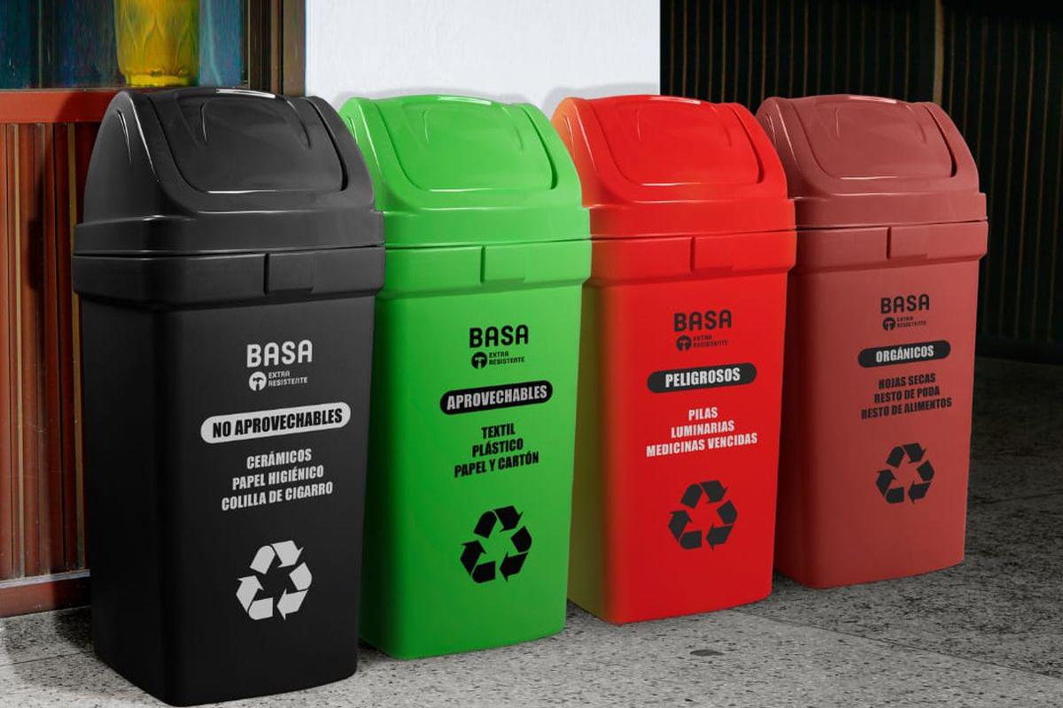 Colores en el reciclaje: qué residuos van en cada contenedor