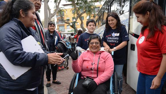 Más de 1.200 sillas de ruedas serán entregadas en 18 provincias del país. (Foto: Difusión)