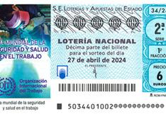 Lotería Nacional: comprobar sorteo y resultados del sábado 27 de abril: 