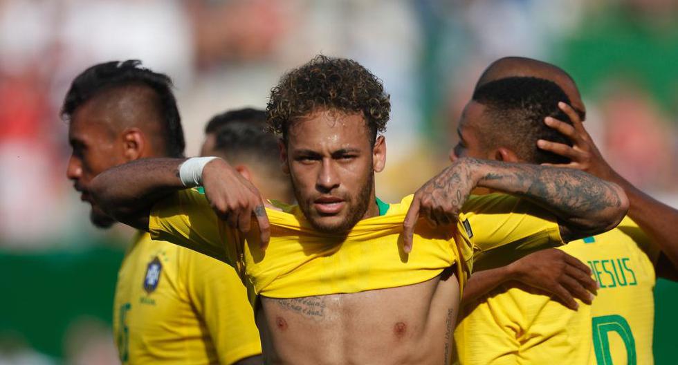 Neymar será la principal carta ofensiva de Brasil en el Mundial Rusia 2018. | Foto: Getty Images