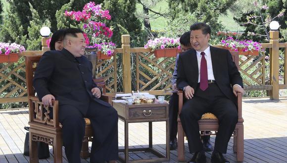 Kim Jong-un se reúne con Xi Jinping en China antes de la cumbre con Trump. (AFP).