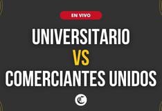 GOLPERÚ en vivo | Ver, Universitario vs. Comerciantes Unidos gratis por Torneo Apertura 2024