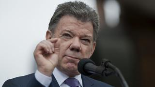 Santos: Presión internacional acelera proceso de paz colombiano