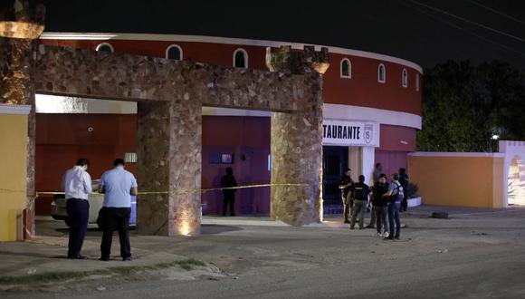 El motel Nueva Castilla, donde fue hallado el cuerpo de Debanhi Escobar. (REUTERS/Daniel Becerril).