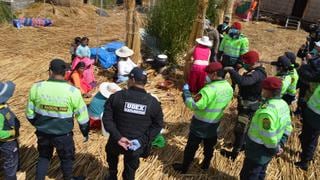 Coronavirus en Perú: Policía Nacional lleva ayuda a los habitantes de las islas de los Uros en Puno | FOTOS