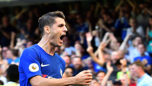 De a pocos el Chelsea viene recuperando el paso en el campeonato inglés. Por la tercera fecha los 'blues' vencieron a los 'Toffes' con tantos de Álvaro Morata y Cesc Fábregas. (Foto: AFP)