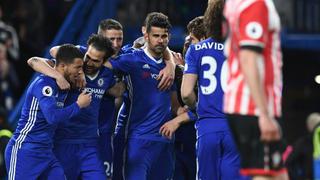Chelsea venció 4-2 al Southampton con doblete de Diego Costa