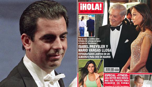 Hijo de Mario Vargas Llosa habló de romance con Isabel Preysler