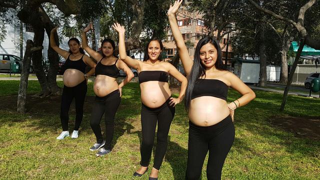 El Afro Gest mezcla la percusión y la danza para estimular al bebé en el vientre.