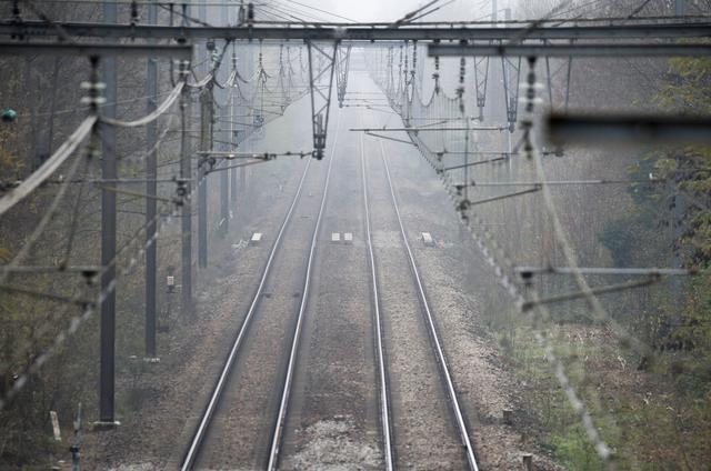 La huelga de Francia repercutió notoriamente en el tránsito. Las vías ferroviarias se mostraron vacías durante el día. Foto: Reuters
